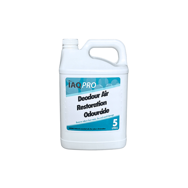 Deodour Air Restoration Odourcide helps effectively neutralise unwanted odours often such as odours created from fire and flood sitautions.