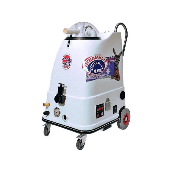 The Steamvac Max 600 Plus is powerful carpet cleaning machine effective in carpet cleaning, pressured spraying and water extraction.