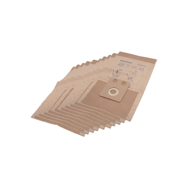 An image of a 10 pack of Dustbags for the VP300 HEPA vacuum.