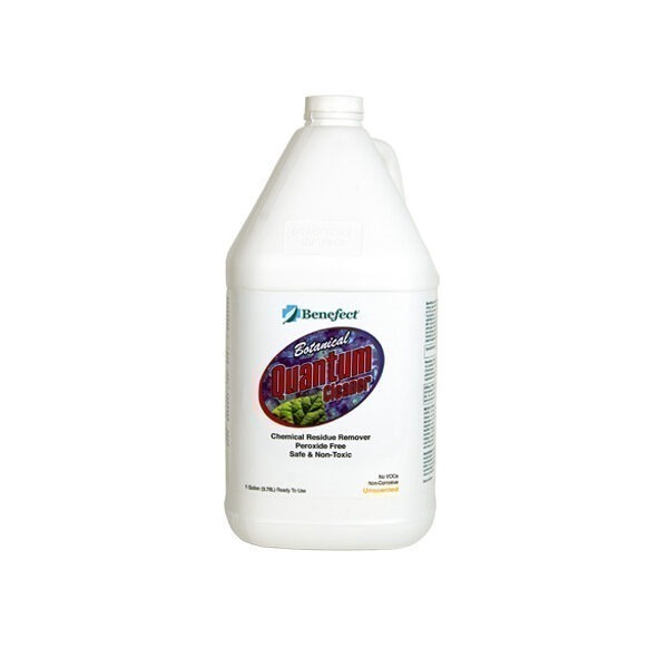Benefect Botanical Quantum Cleaner is an effective drug lab cleanup chemical residue remover