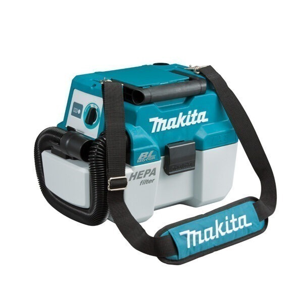 This 18v Brushless Vacuum by Makita is a handy workspace comanion to have when using power tools as a means of quick dust extraction. It can even connect to compatible Makita power tools.