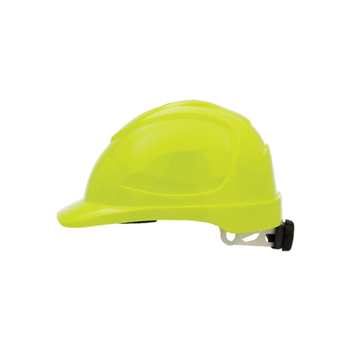 The ProChoice V9 Yellow Hard Hat is designed for impact protection for the head and is safety compliant to Australian standards.
