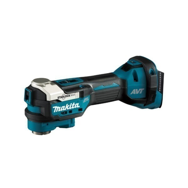 The Makita 18v Brushless Multi-Tool uses anti-vibration technology to reduce vibration and with a small grip circumference, using a multi-tool has never been this easy.