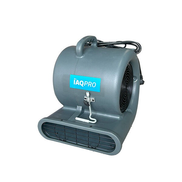 The IAQ Pro Nova centrifugal blower is a strong efficient blower that can lift carpet.