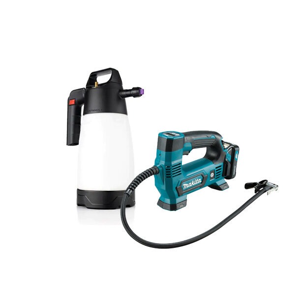 This IK Foam Sprayer 2+ bundle means you can continuously apply pressurised foam consistently and evenly, staying portable.