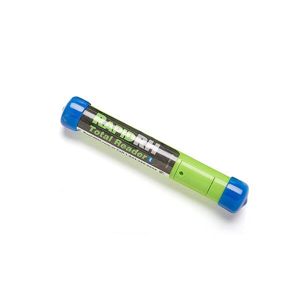 Wagner Meters' Total Reader is a handy tool to read RH and Temperature readings in combination with Rapid L6 readers. This unit is the size of a pen.