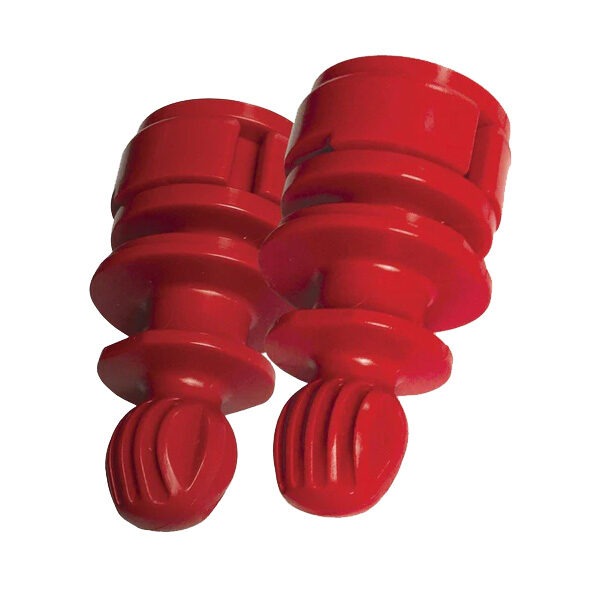 Zip Wall Floor Adaptors allow you to connect the foam rails to the bottom of a Zip Wall Containment Pole.